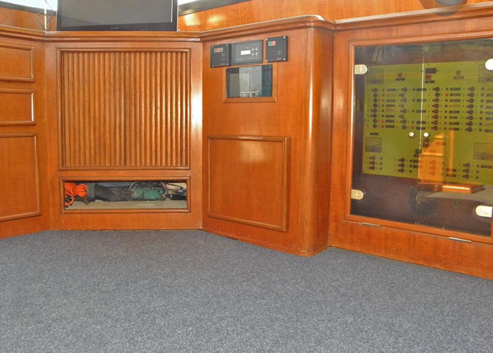 Steuerhaus, Innenausstattung